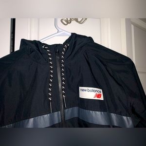 New Balance Retro Styled Jacket, Size Small, Color Black
